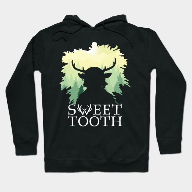 Sweet Tooth Silhouette Hoodie by Bevatron